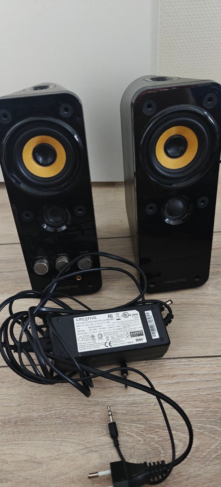 Creative GigaWorks T20 Series II 2.0 Luidsprekerset, Ophalen of Verzenden, Gebruikt, Audiokanaal 2, Creative