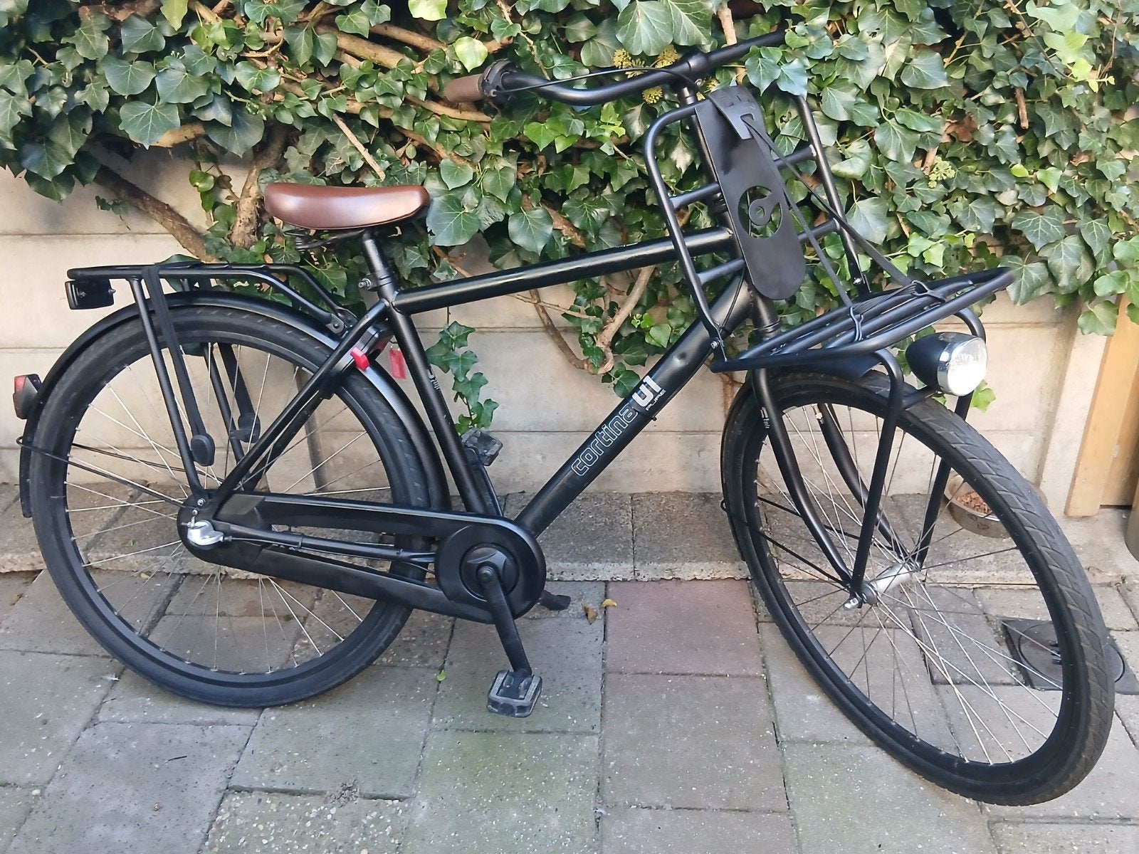 Cortina u4 transport 51 herenfiets of jongensfiets, Fietsen en Brommers, Terugtraprem, Gebruikt, Versnellingen, 49 tot 53 cm