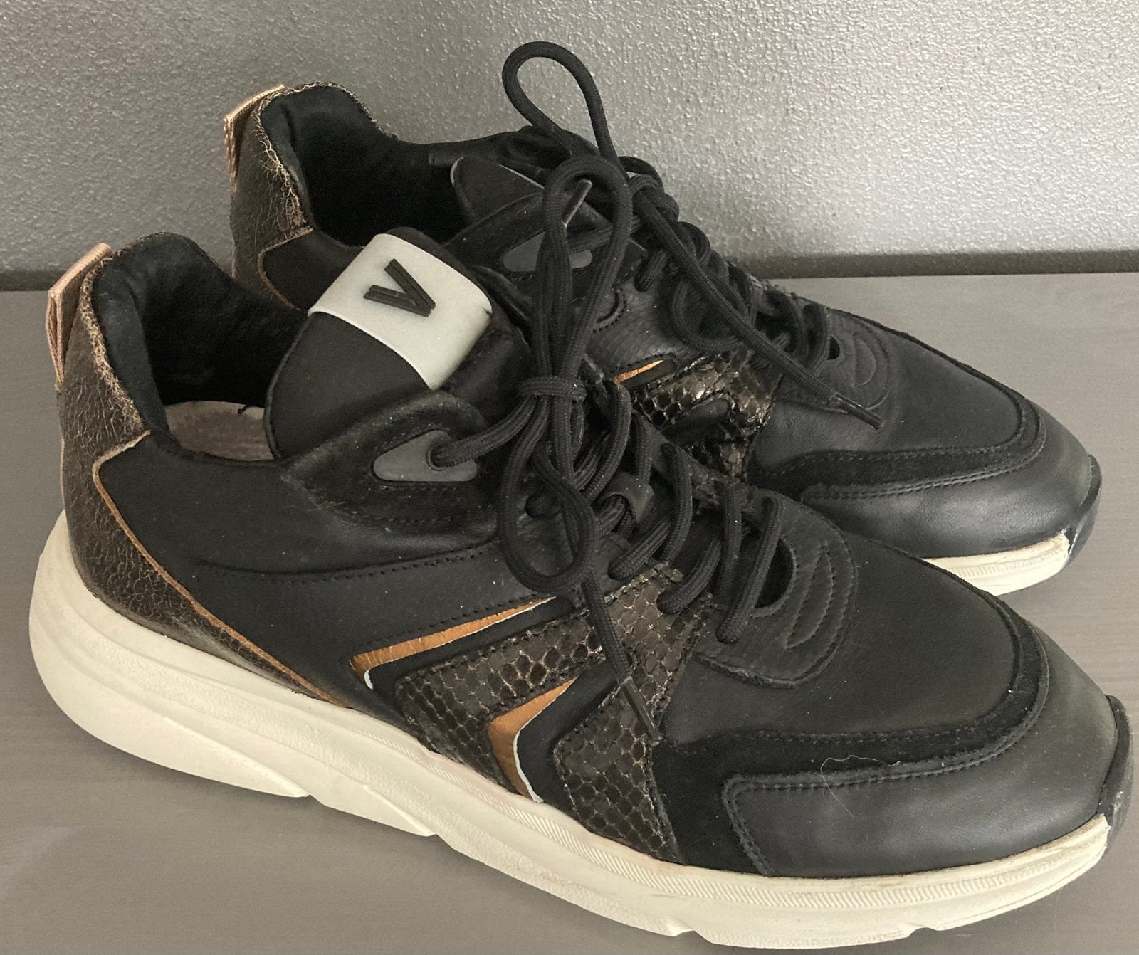 Via Vai sneakers zwart 41, Zwart, Ophalen of Verzenden, Sneakers of Gympen, Zo goed als nieuw