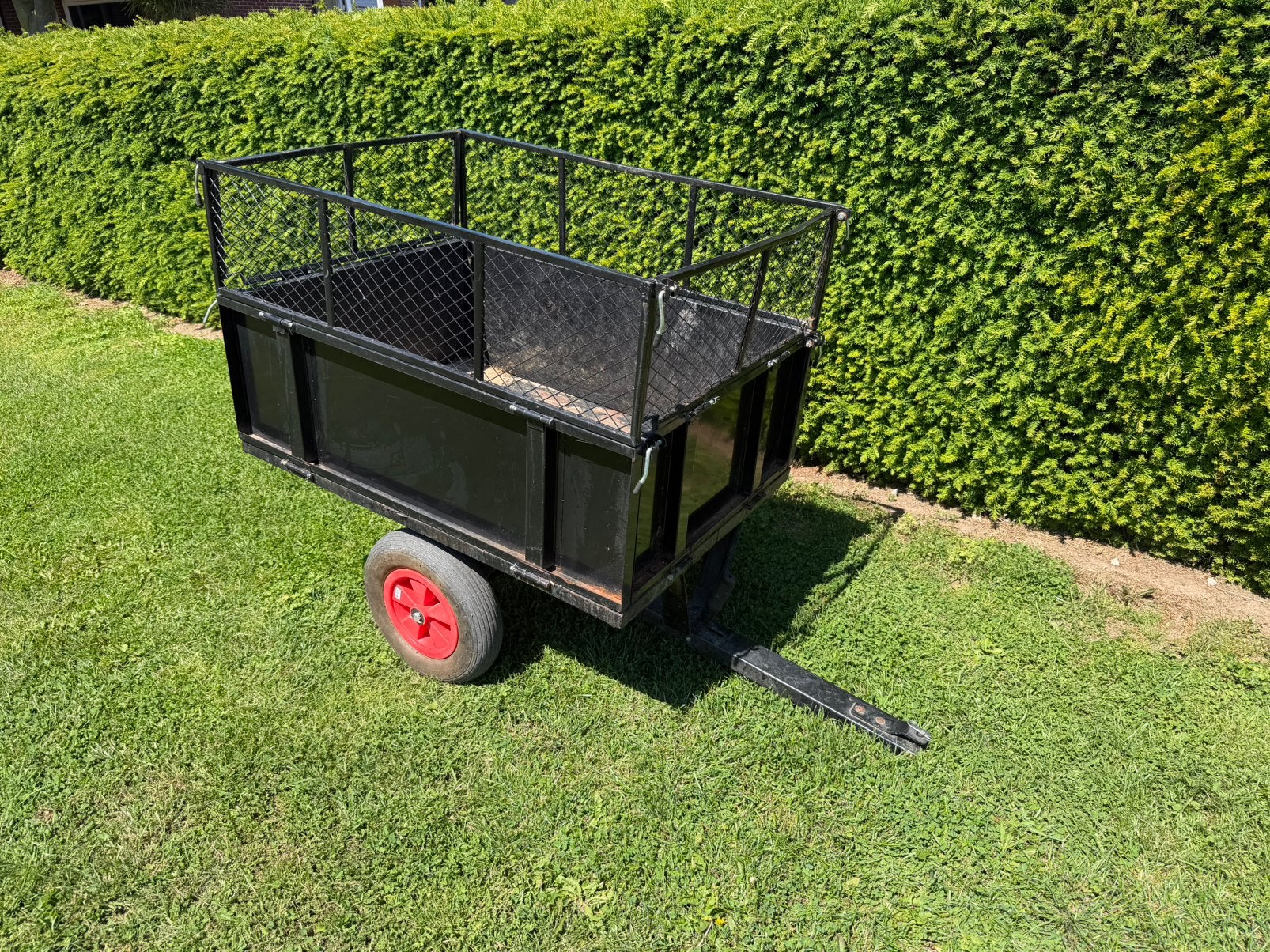 Zitmaaier aanhanger, Tuin en Terras, Ophalen of Verzenden, Zo goed als nieuw