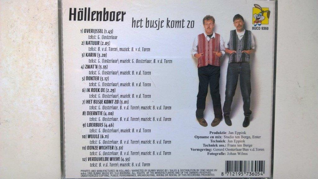 Höllenboer - Het Busje Komt Zo, Ophalen of Verzenden, Zo goed als nieuw, Pop