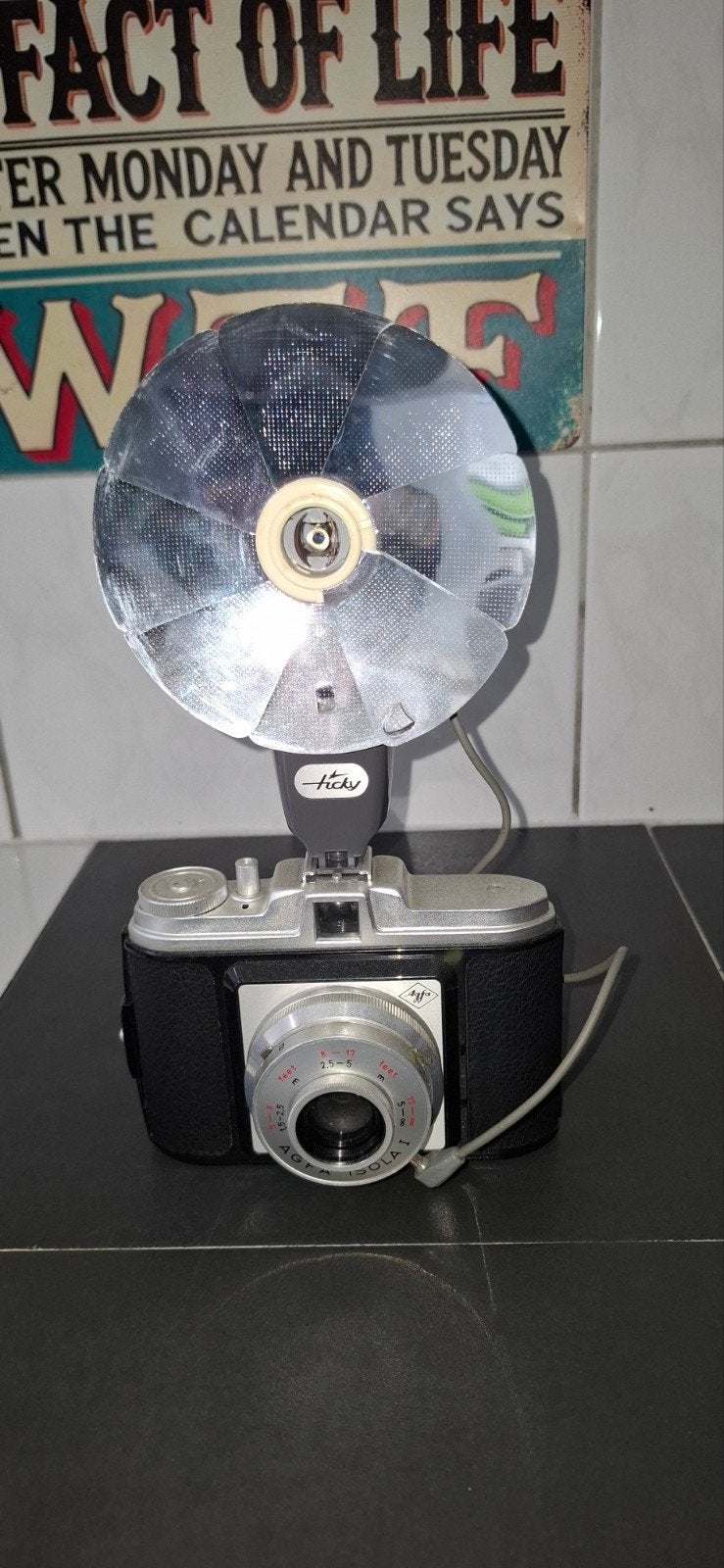 Vintage camera's met flitser en accessoires, Audio, Tv en Foto, Ophalen of Verzenden, Gebruikt, Compact, Overige Merken