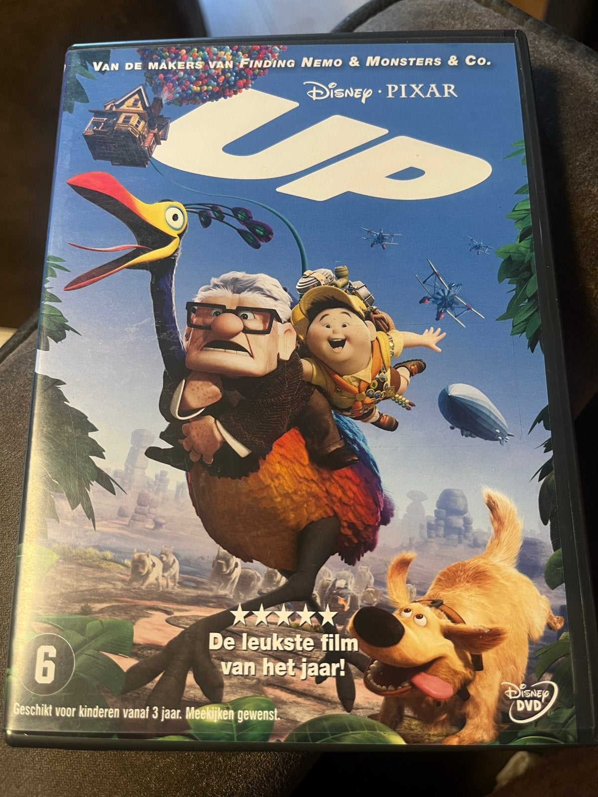 Disney Pixar UP DVD - Avontuurlijke Animatiefilm, Avontuur, Nederlands, Vanaf 6 jaar, Film
