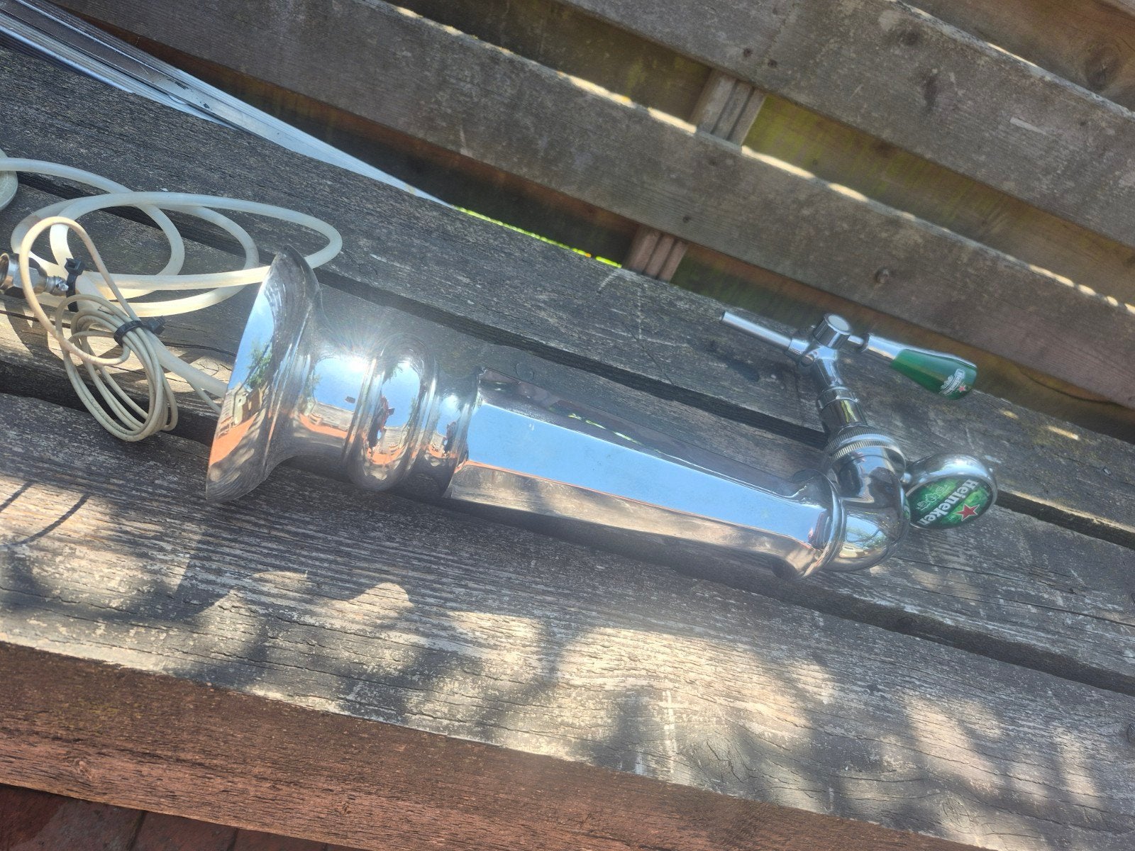 Heineken biertap met CO2-fles en toebehoren, Ophalen
