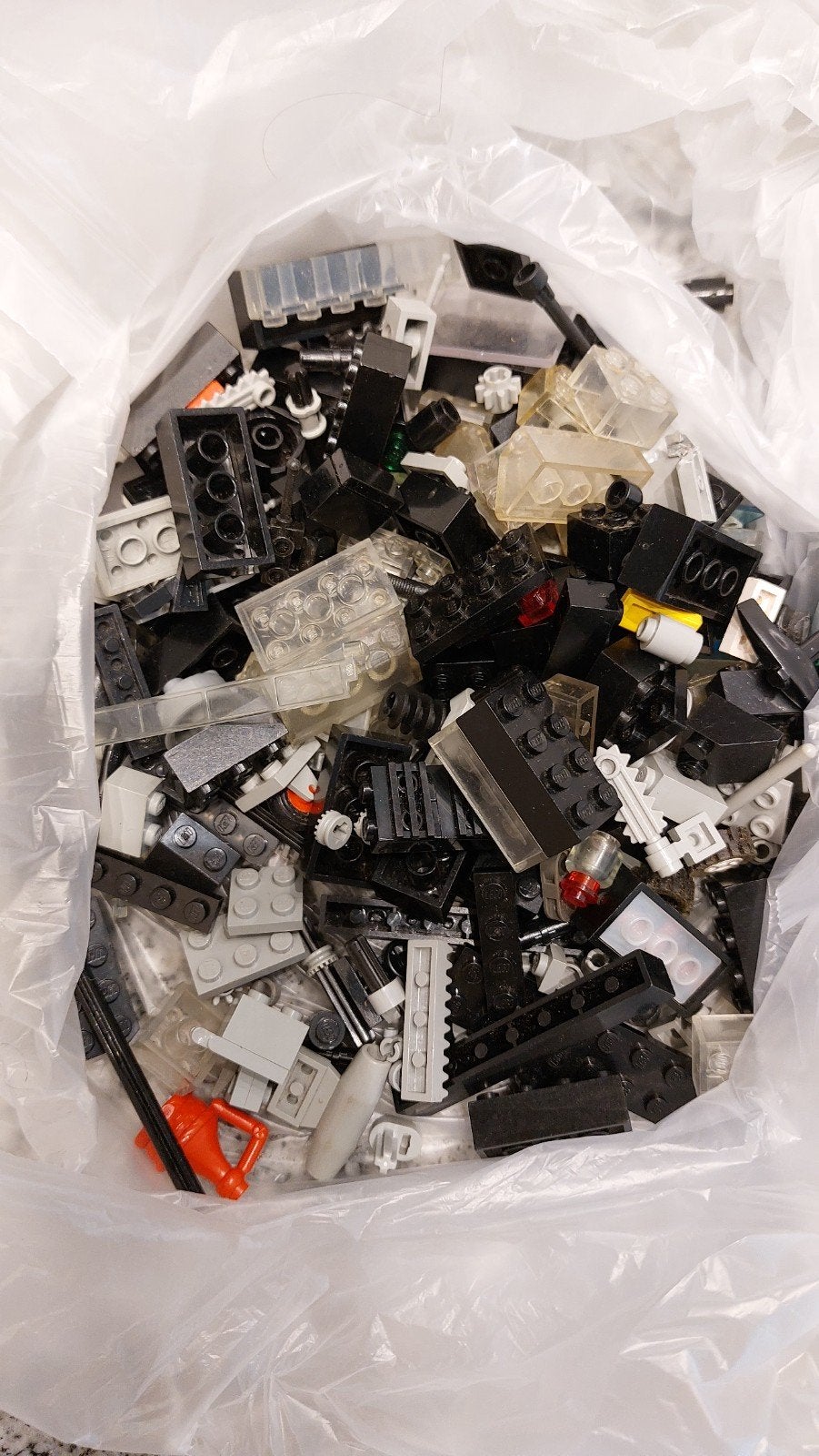 31/2 kilo lego...in rode Samsonite koffer., Kinderen en Baby's, Ophalen of Verzenden, Gebruikt, Lego