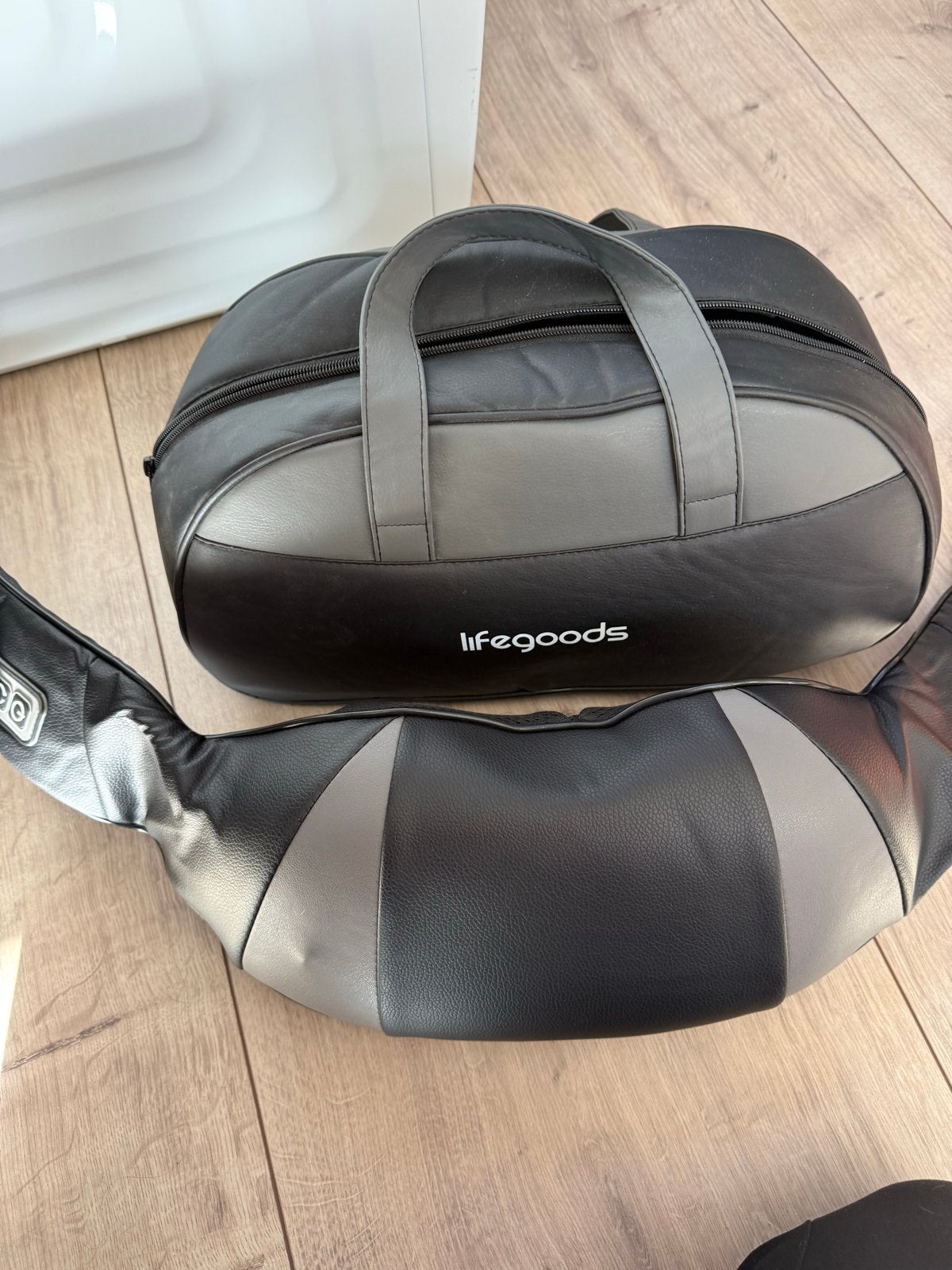 Lifegoods massagekussen met warmtefunctie, Ophalen of Verzenden, Gebruikt, Massagestoel of Kussen