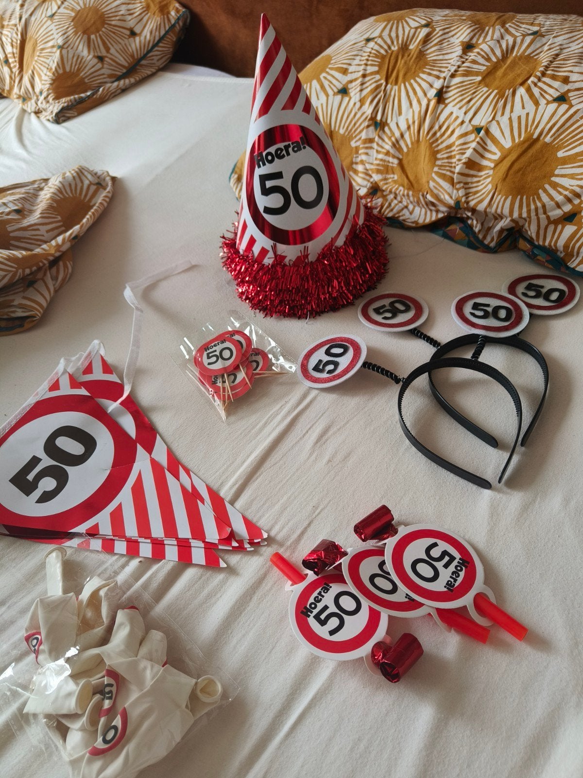Feestartikelen 50 jaar, Ophalen of Verzenden, Nieuw, Abraham of Sarah