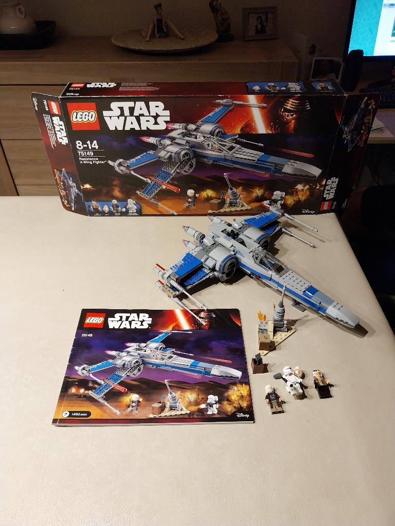 lego star wars 75149 Resistance X-Wing Fighter, Star Wars, Lego, Ophalen of Verzenden, Zo goed als nieuw
