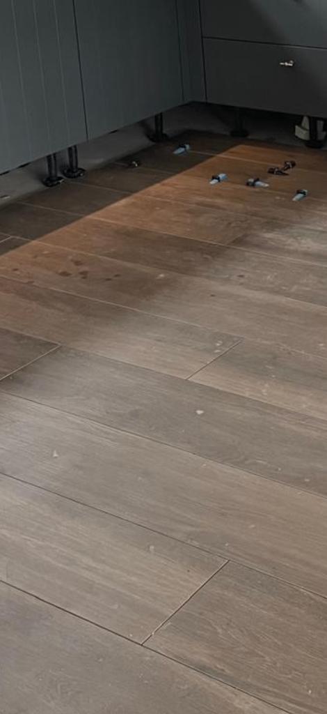vloertegel keramische hout 180 x 26.5 cm. 1e sortering., Ophalen, 60 cm of meer, Keramiek, Nieuw