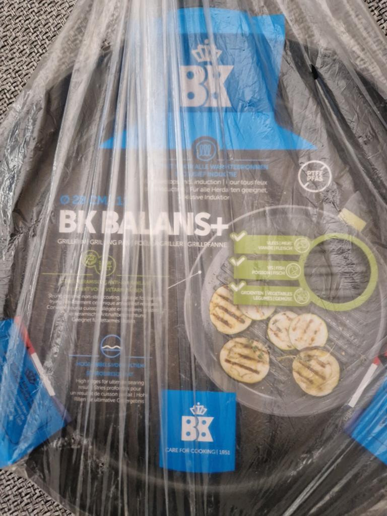 Mooie Nieuwe Grillpan Van Het Merk BK, Ophalen of Verzenden, Nieuw, Overige typen, Keramische plaat