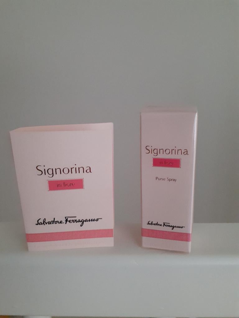 Ferragamo Signorina tasverstuiver en proefje en meer, Verzenden, Nieuw