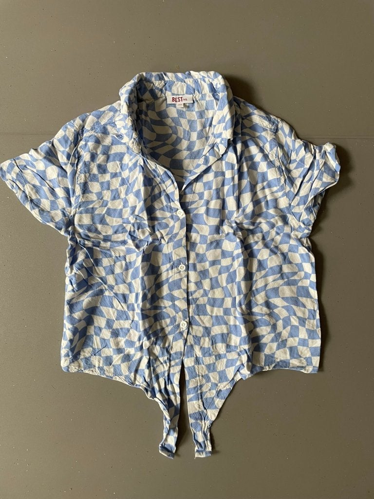 Supermooi zomerbloesje - Besties - maat 140, Meisje, Overhemd of Blouse, Ophalen of Verzenden, Zo goed als nieuw