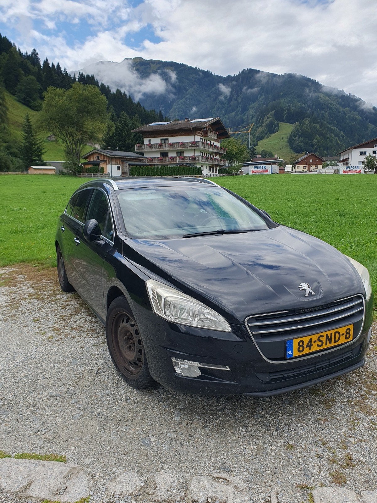 Peugeot 508 1.6 THP SW AUT 2011 Zwart, 1800 kg, Zwart, Particulier, 1405 kg