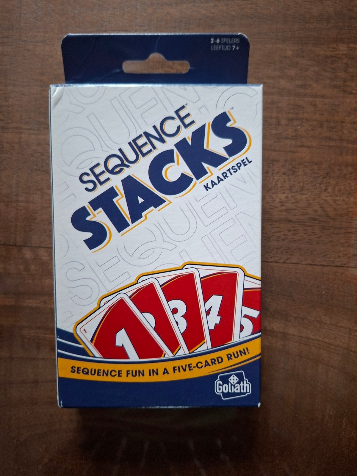 Sequence Stacks Kaartspel - Nieuwstaat, Hobby en Vrije tijd, Gezelschapsspellen | Kaartspellen, Vijf spelers of meer, Ophalen of Verzenden