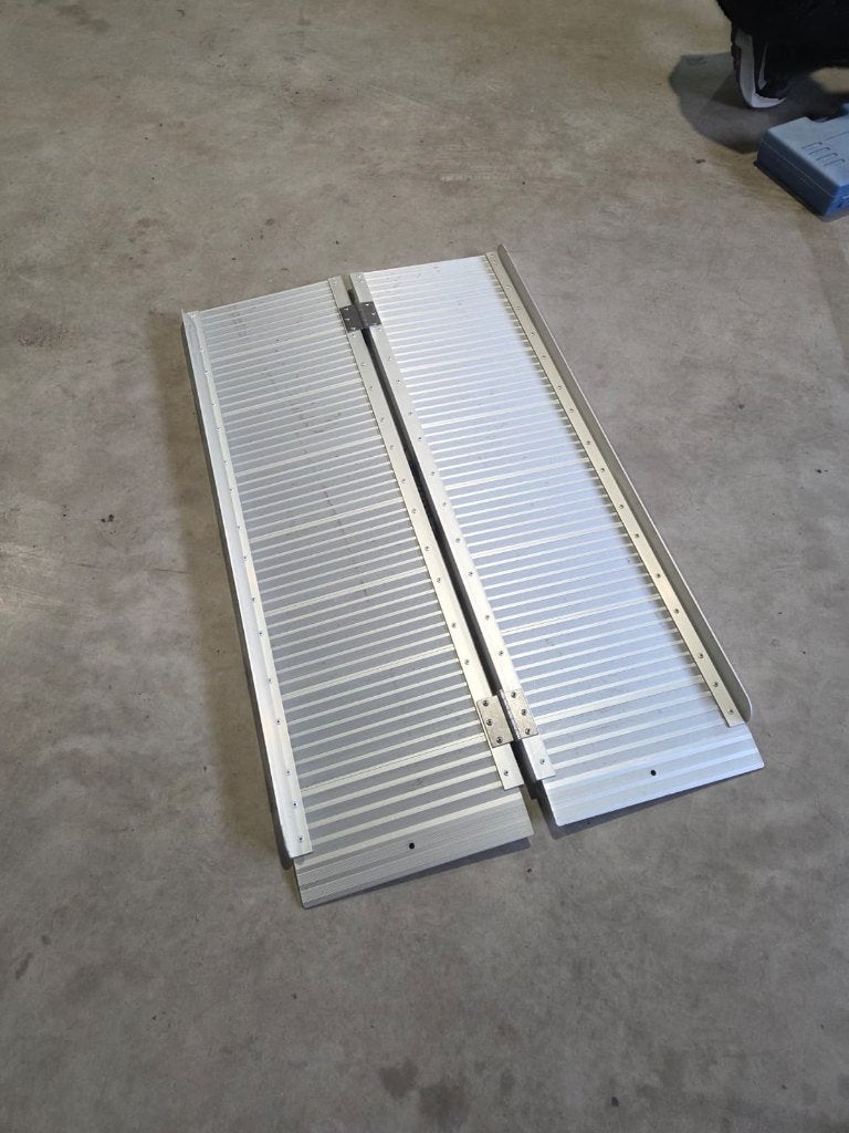 Datona oprijplaat scootmobiel 120 cm - Opvouwbaar, Ophalen, Gebruikt