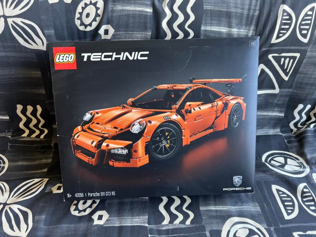 Lego 42056 Technic Porsche 911 GT3 RS Nieuw, Lego, Nieuw, Ophalen of Verzenden, Complete set