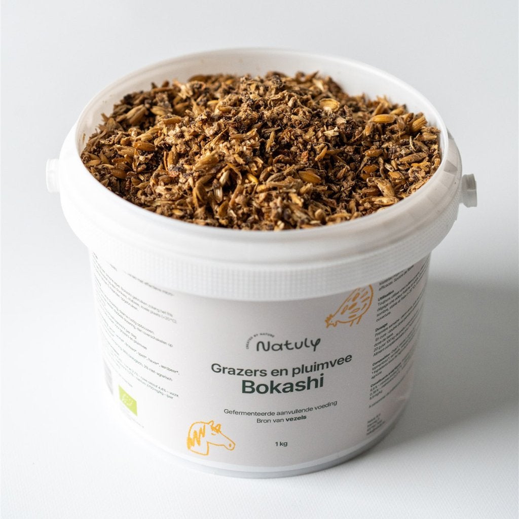 Natuly Bokashi voor paard en pony, 100% biologisch, Ophalen of Verzenden, Nieuw, Voedingssupplement