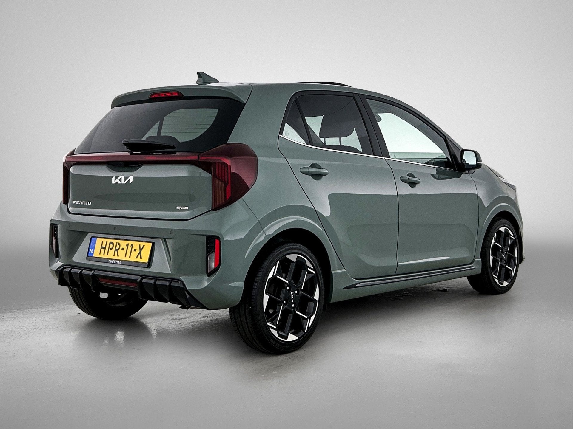 Kia Picanto 1.0 DPI GT-Line Automaat | schuif kantel dak | l, Auto's, 4 stoelen, Leder en Stof, Origineel Nederlands, Bedrijf
