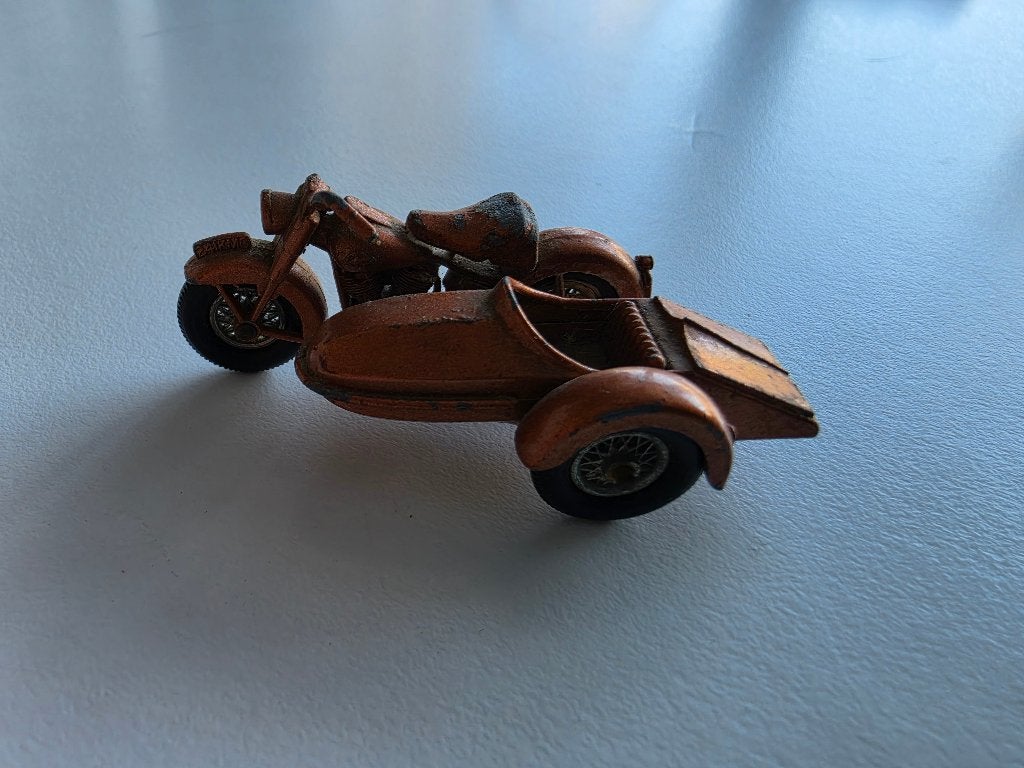 Harley davidson zijspan, lesley model, Ophalen of Verzenden, Gebruikt, Motor