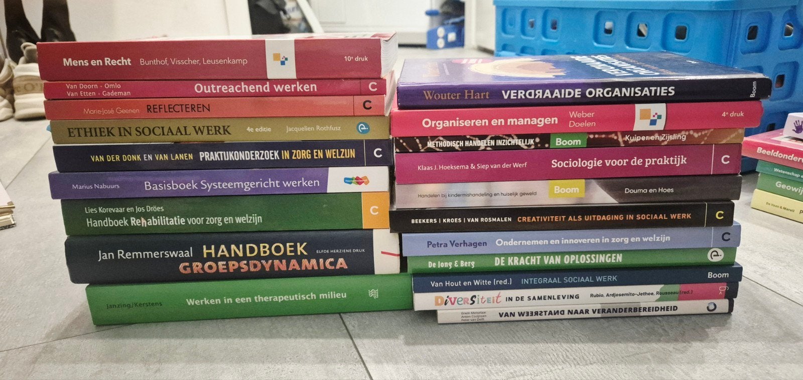 Studieboeken Social Work HBO - goede Staat, Boeken, Ophalen of Verzenden, Gamma, Zo goed als nieuw, HBO