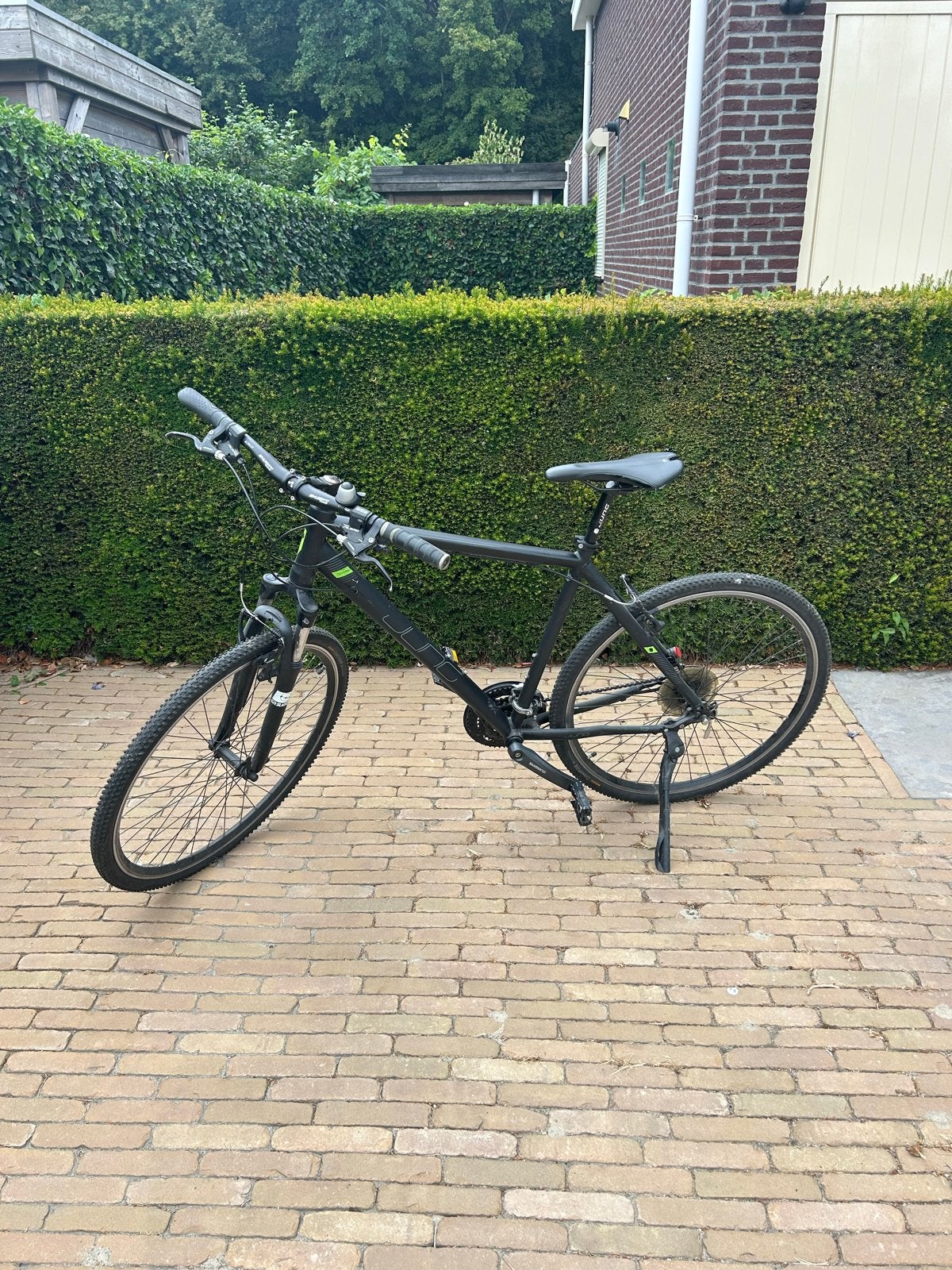Jung Cross Trekking Bike Herenfiets, Fietsen en Brommers, Ophalen, Zo goed als nieuw, Aluminium, 24 inch of meer