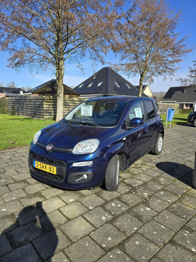 Fiat Panda 0.9 Twinair 48KW 2013 Blauw, Auto's, 31 €/maand, Panda, Origineel Nederlands, 24 km/l