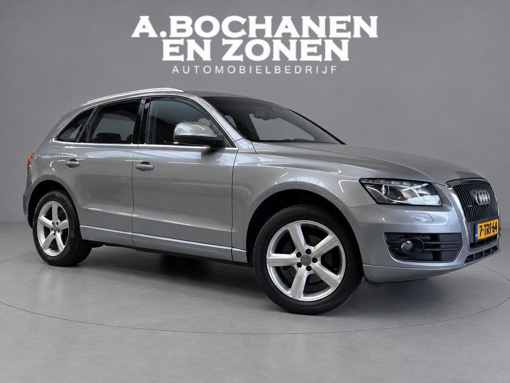 Audi Q5 2.0 TFSI quattro Automaat, Gebruikt, Zwart, 4 cilinders, Leder