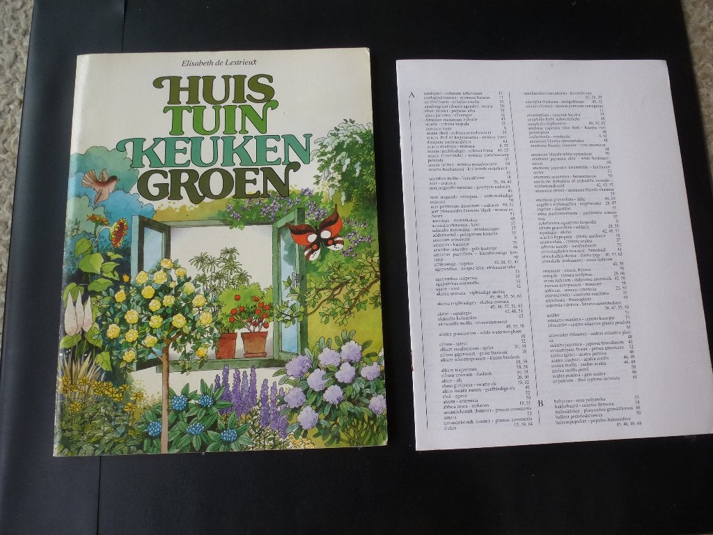 Huis Tuin Keuken Groen, 1977, Elisabeth de Lestrieux, Nieuw, Ophalen of Verzenden, Tuinieren en Tuinplanten