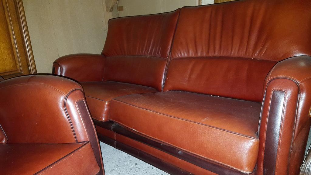 Mol.en geurt fauteuile met bank, Ophalen
