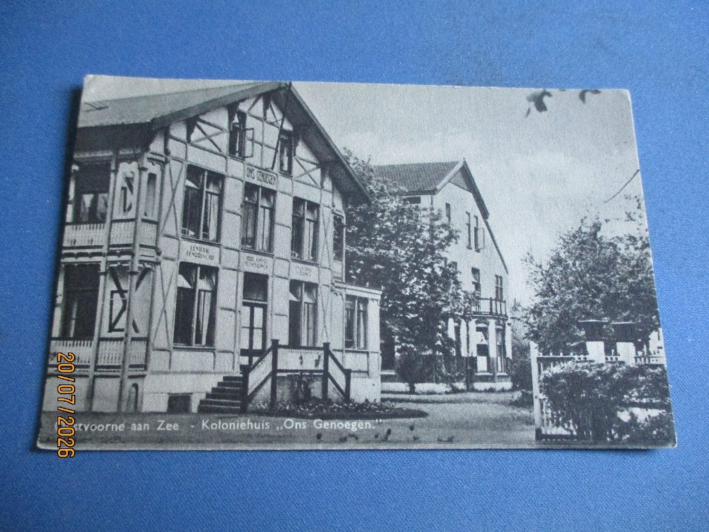 OOstvoorne aan Zee (1947), Ophalen of Verzenden, Voor 1920, Gelopen, Noord-Holland