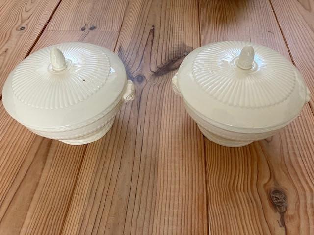 Set van 2 Wedgwood Edme dekschalen met deksel, Ophalen, Wedgwood, Aardewerk, Schaal of Schalen