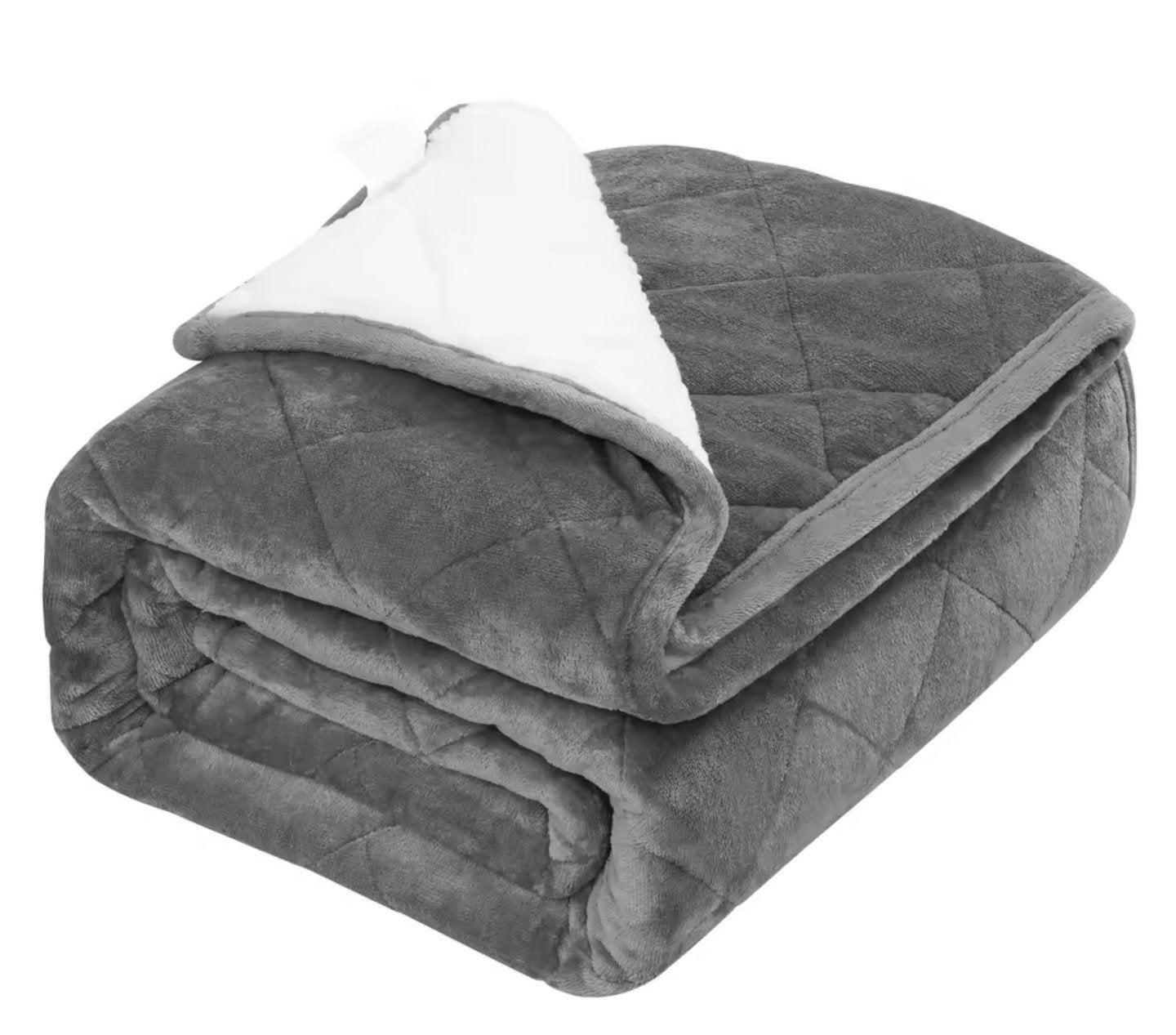 Verzwaringsdeken Volwassenen - Flannel & Sherpa Fleece, Overige merken, Ophalen of Verzenden, Zo goed als nieuw, Overige typen