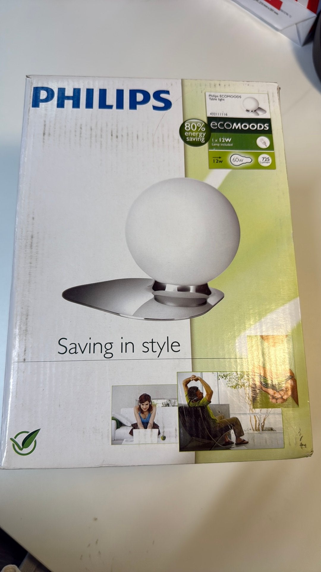 12 stuks beschikbaar - Philips Ecomoods Tafellamp, E14 (klein), Nieuw, Ophalen of Verzenden, Inclusief lichtbron