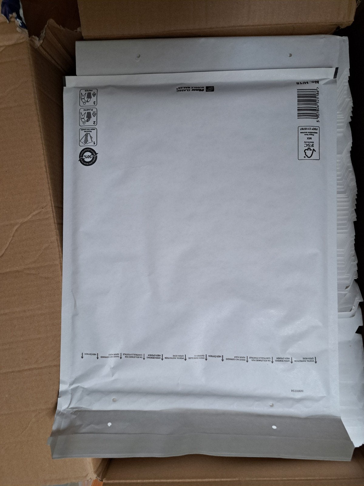 Grote enveloppen met noppenfolie, Ophalen, Nieuw