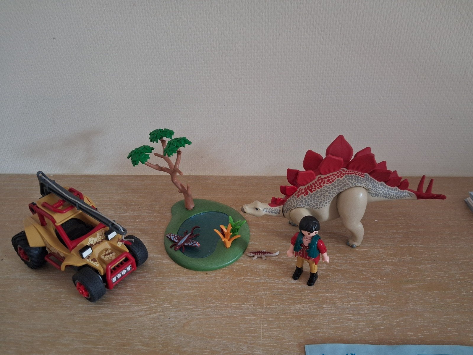 Playmobil ontdekkingsvoertuig met stegosaurus setnr 9432, Kinderen en Baby's, Speelgoed | Playmobil, Complete set, Overige typen