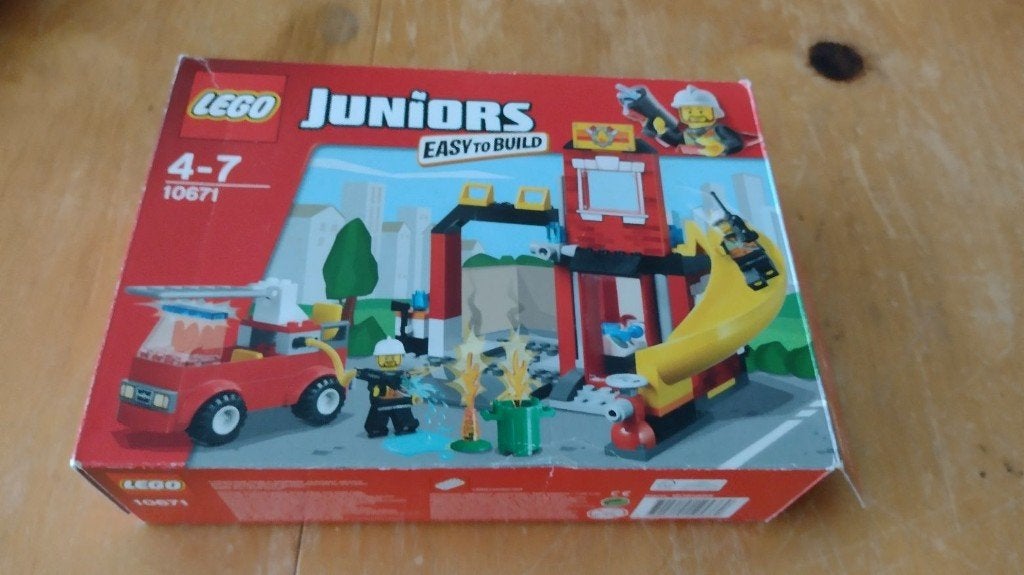 Lego Juniors brandweer model 10671, Compleet, Gebruikt, Overige thema's, Lego