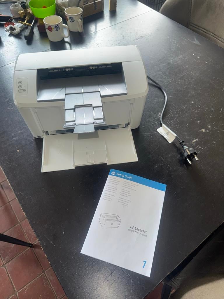 Nieuwe HP LaserJet M109-M112 series printer, Computers en Software, Printers, Nieuw, Printer, Laserprinter, Zwart-en-wit printen