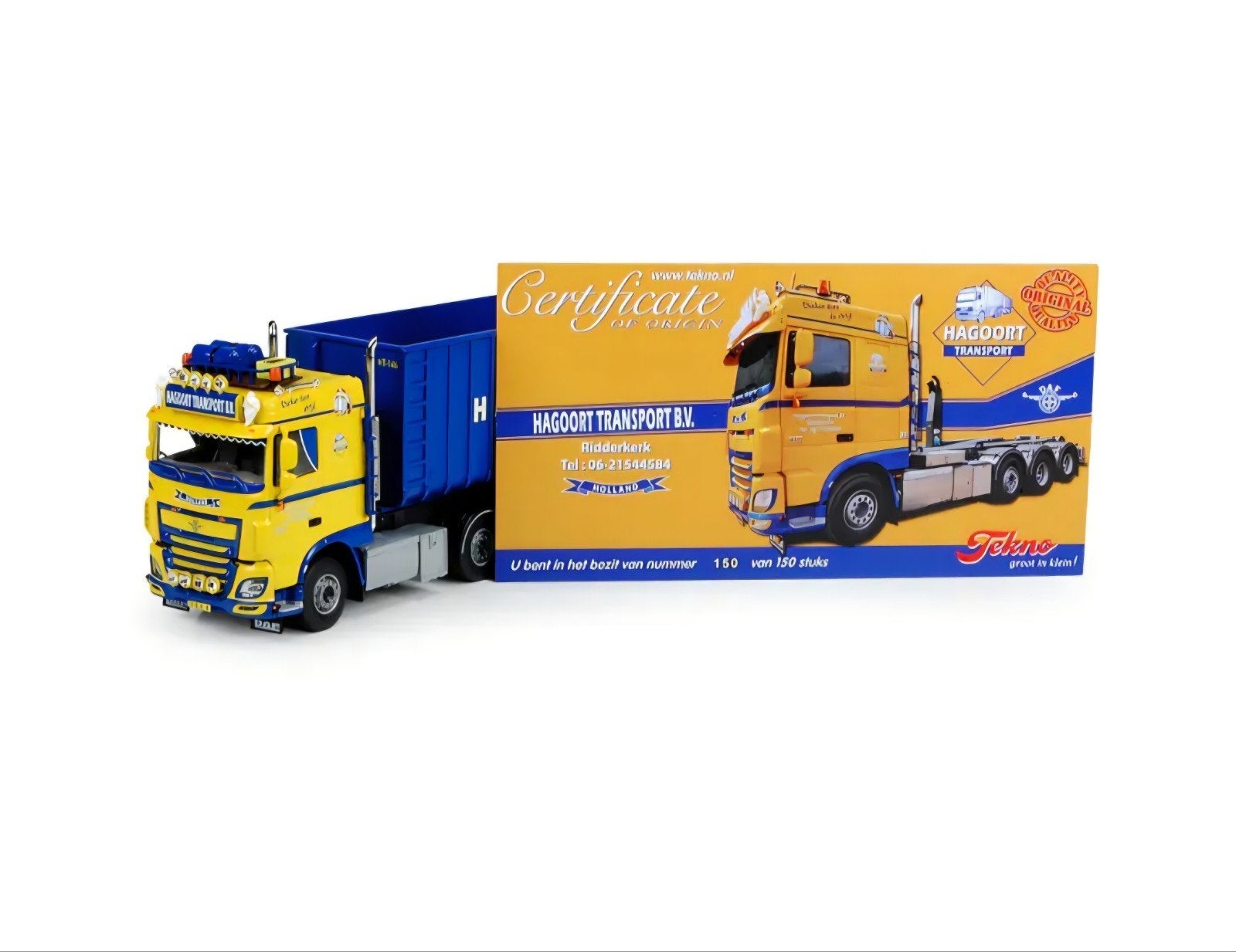 Gezocht Tekno Hagoort, Hobby en Vrije tijd, Modelauto's | 1:50, Ophalen of Verzenden, Zo goed als nieuw, Bus of Vrachtwagen, Tekno