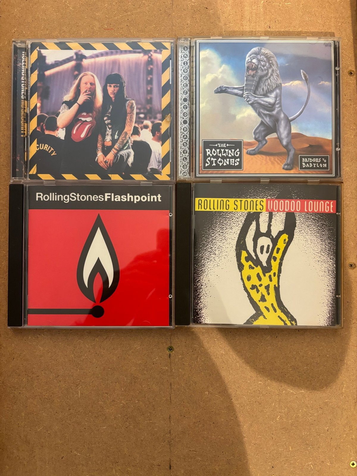 The Rolling Stones CD Collectie: 4 Albums, Rock, Gebruikt, Ophalen of Verzenden, Inclusief doosje