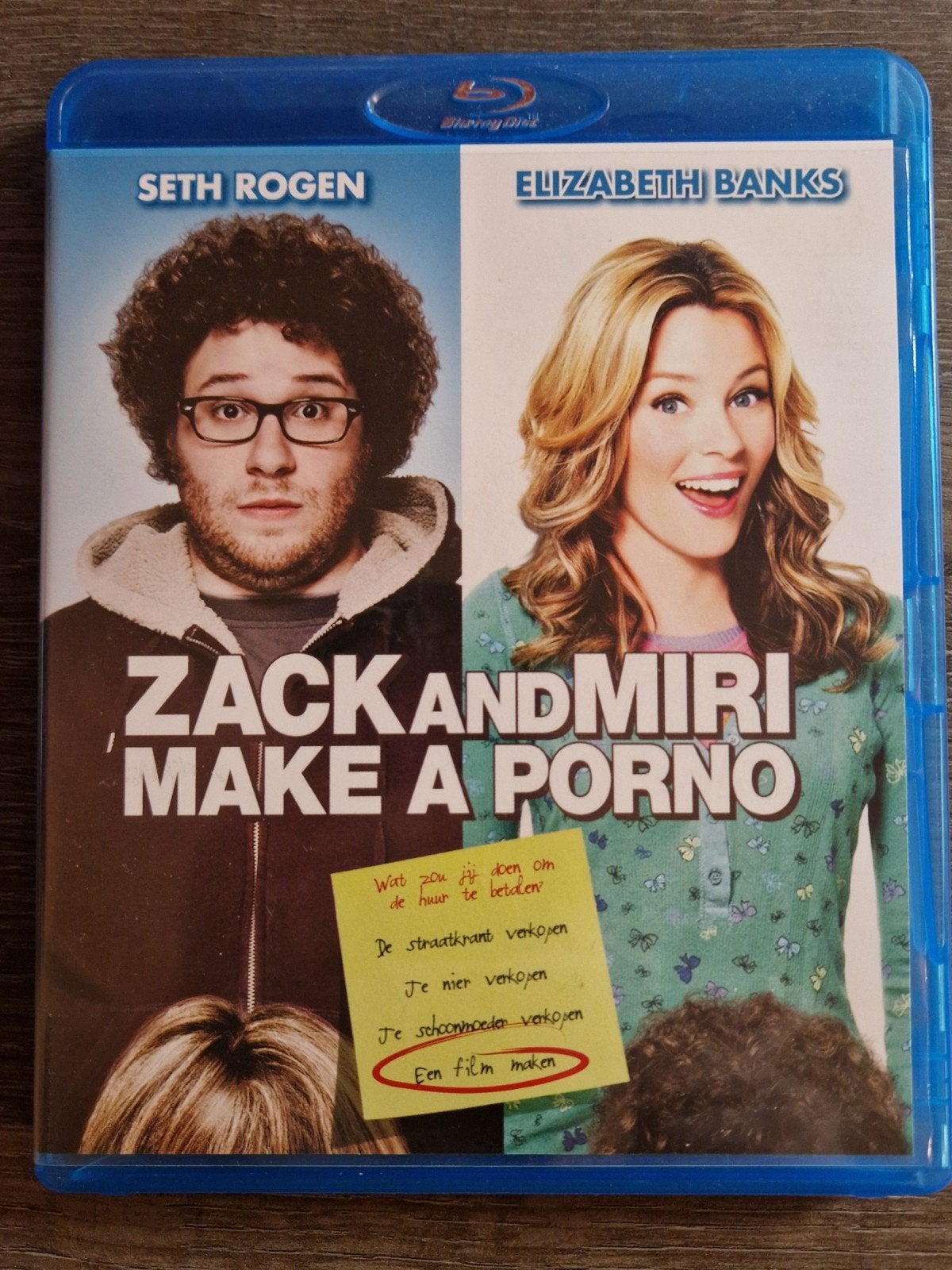 Zack and Miri Make a Porno (2008) blu-ray, Nederlands, Film, Ophalen of Verzenden, Zo goed als nieuw
