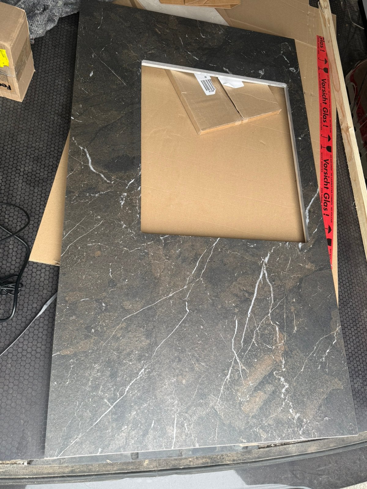 Dekton aanrechtblad, 150 tot 200 cm, Ophalen of Verzenden, Zo goed als nieuw, Minder dan 100 cm