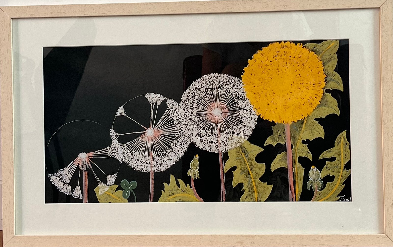 Floris Brinkman van paardebloem tot pluizebol 40x64 cm, Ophalen