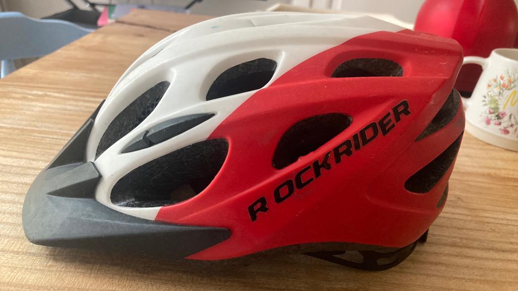 Fietshelm decathlon, maat s, Btwin, Rockrider, Ophalen, Gebruikt, S