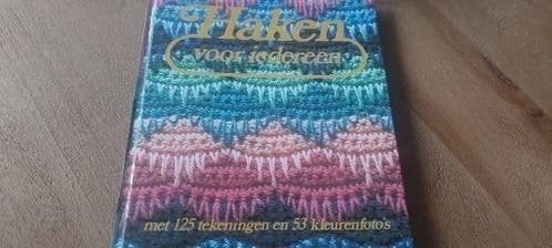 oud HAAK BOEKJE HAKEN VOOR IEDEREEN met haakpatronen randjes, Ophalen of Verzenden, Gebruikt, Haken, Patroon of Boek
