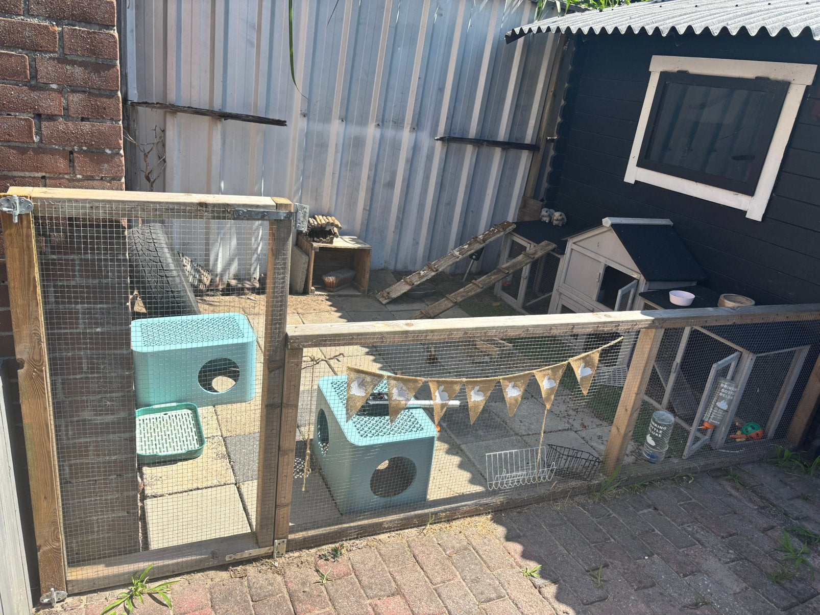 Hekwerk 2x, Dieren en Toebehoren, Ophalen, Zo goed als nieuw