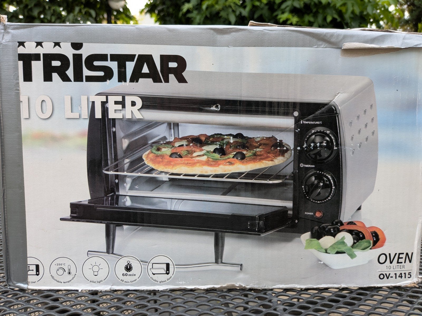 Tristar Campingoven 10 liter - Compact en Handig, Witgoed en Apparatuur, Ovens, Ophalen, Minder dan 45 cm, Minder dan 45 cm