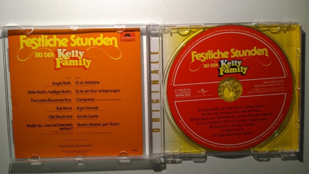 The Kelly Family - Festliche Stunden Bei Der Kelly Family, Ophalen of Verzenden, Zo goed als nieuw, Pop, Album