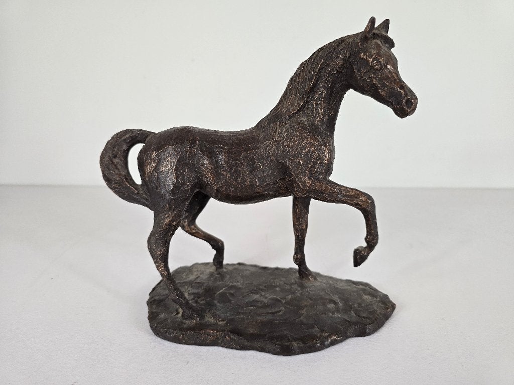 Beeld paard, Neolith, Tenax, Nederland, eind 20e eeuw, Antiek en Kunst, Kunst | Beelden en Houtsnijwerken, Ophalen of Verzenden