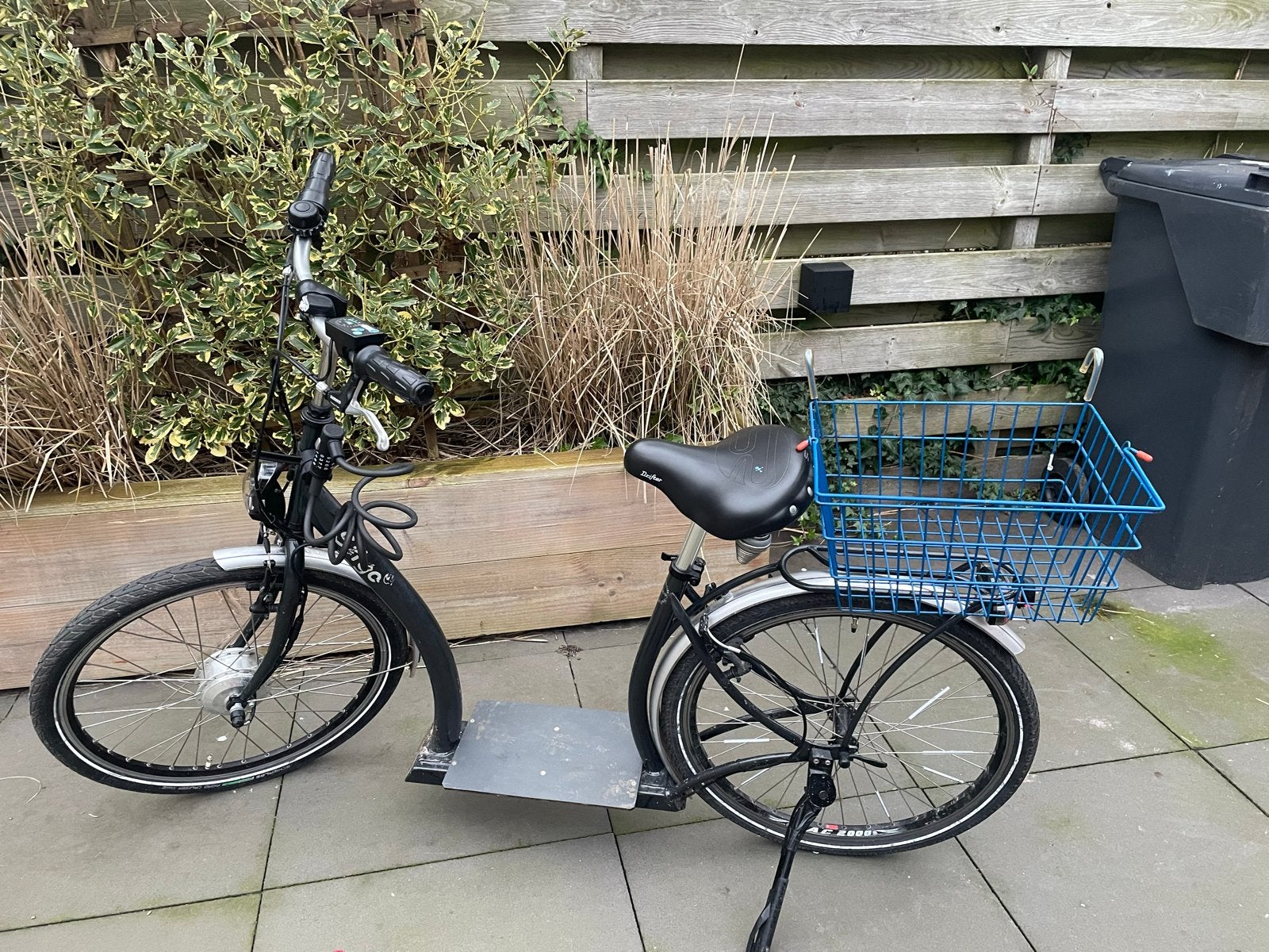 Elektrische fiets-step SitGo, Terugtraprem, Gebruikt, Goederen, Elektrisch