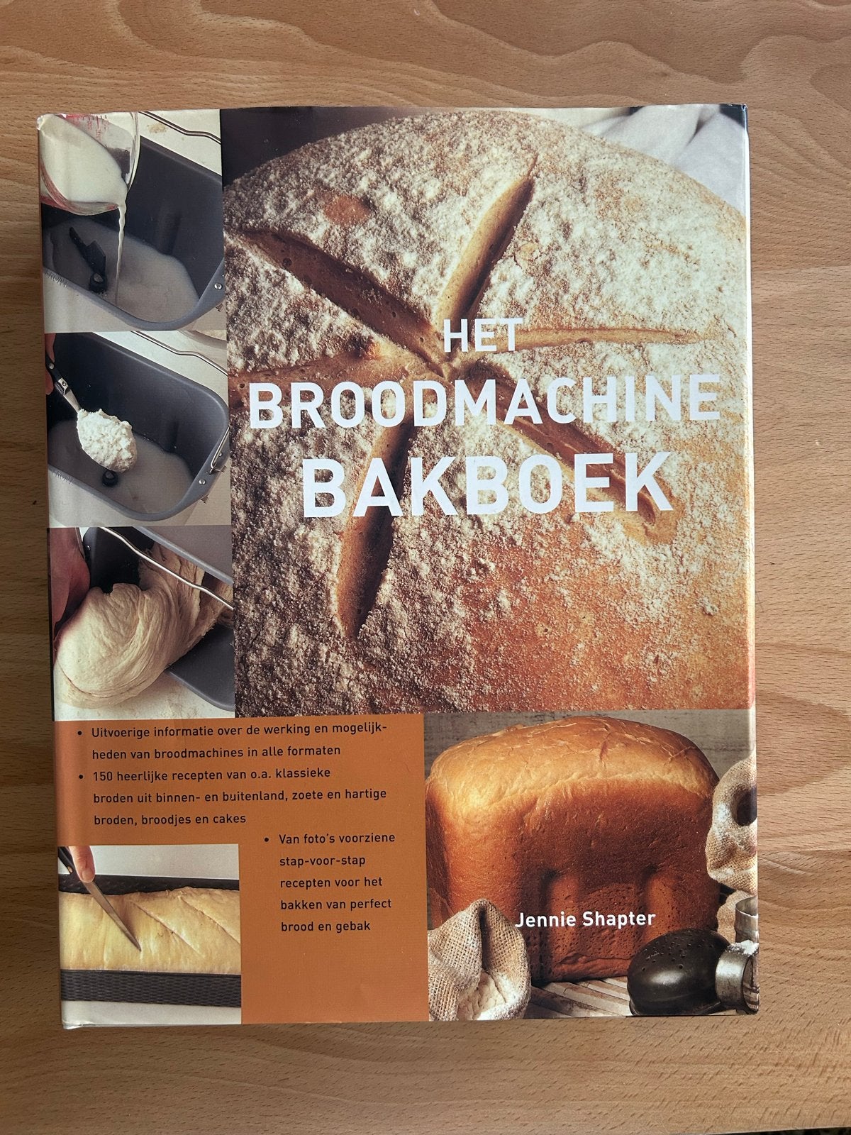 Het Broodmachine Bakboek - Jennie Shapter, Boeken, Ophalen of Verzenden, Gelezen, Overige gebieden, Overige typen
